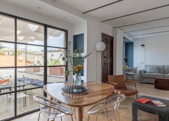 Iflat Navona's Penthouse With Stunning View *