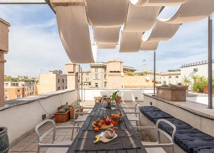 Iflat Navona's Penthouse With Stunning View *