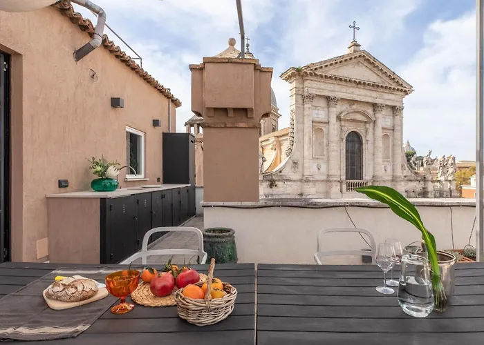 Iflat Navona's Penthouse With Stunning View Rome