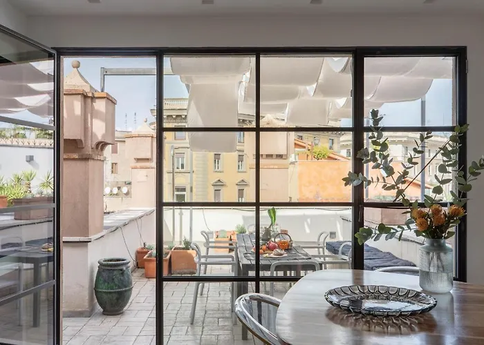 Iflat Navona's Penthouse With Stunning View * Rome