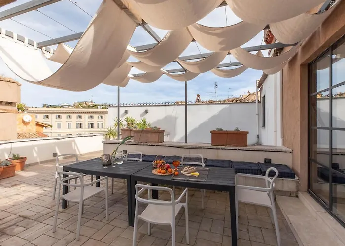 Iflat Navona's Penthouse With Stunning View Rome
