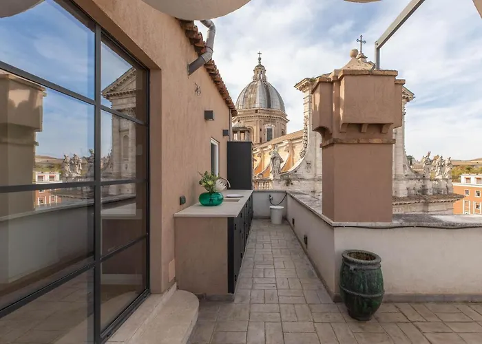 Iflat Navona's Penthouse With Stunning View