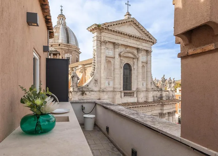 Iflat Navona's Penthouse With Stunning View